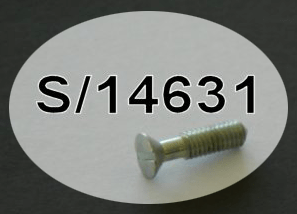 Vespa VBB Headlight Lens Screw by Siem