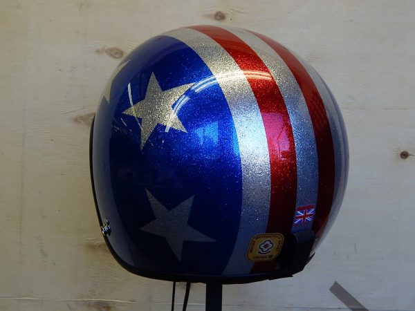 alt=Davida Jet Helmet - 3 Star Metal Flake2