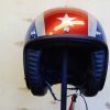 ALT=Davida Jet Helmet – Thunderbolt Metal Flake