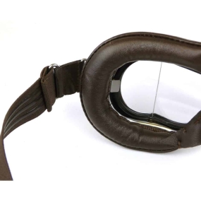 Halcyon – Mark 49 Chrome with Brown Goggles