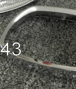 Vespa Trapezoid Headlight Ring